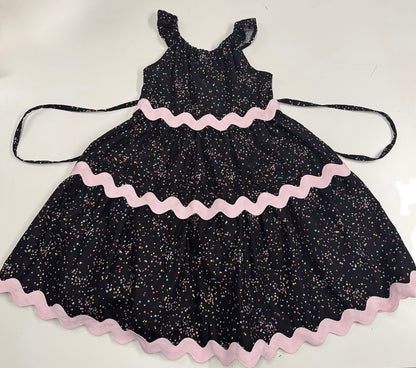 Cupcake Wishes Tiered Birthday Girls Dress