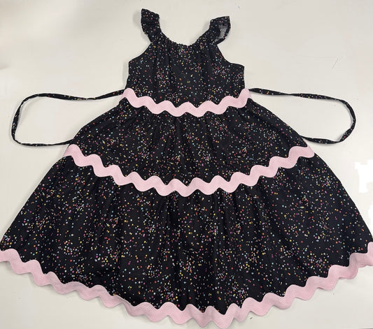 Cupcake Wishes Tiered Birthday Girls Dress