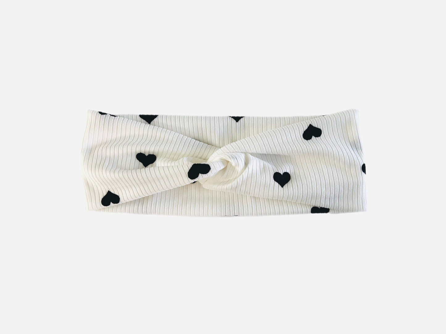 Love Note mommy and daughter matching turban headband and scrunchie