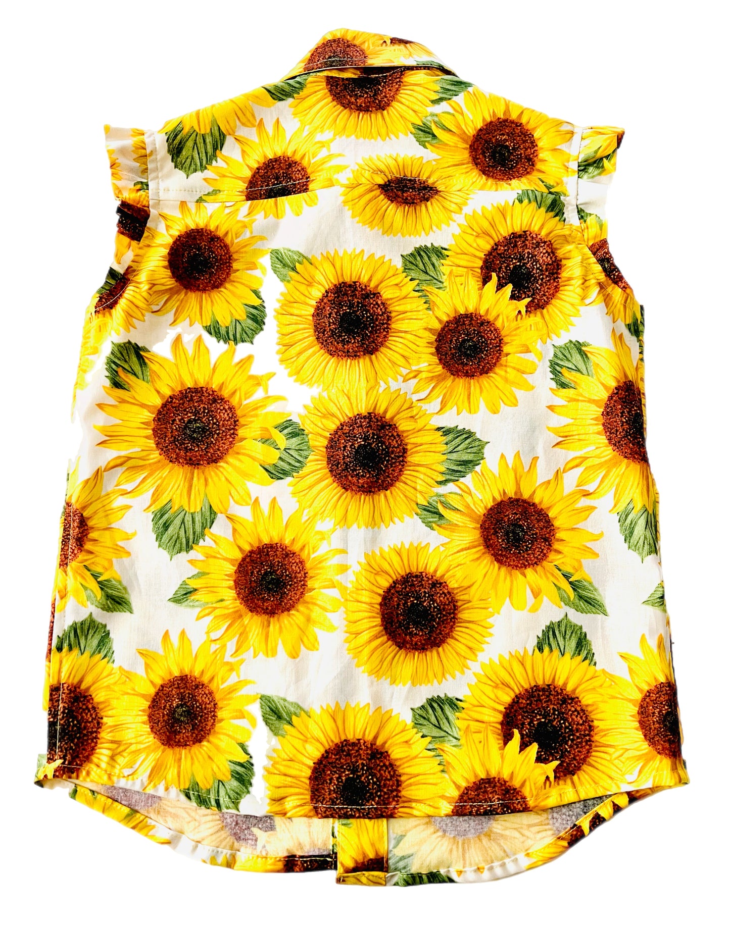 Sunflower Dream Button Down Collared Shirt