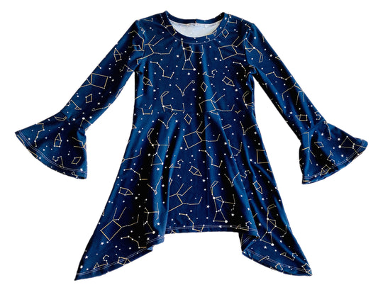 Star Map Constellation Dress