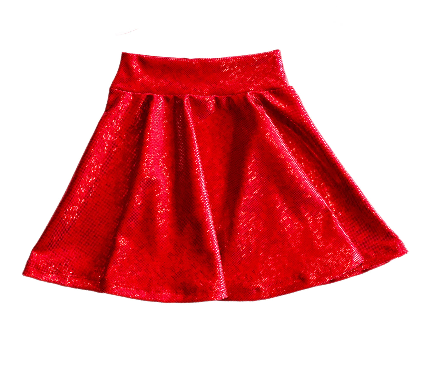 Twinkle Twirl Holographic Flare Skirt - Multiple Colors