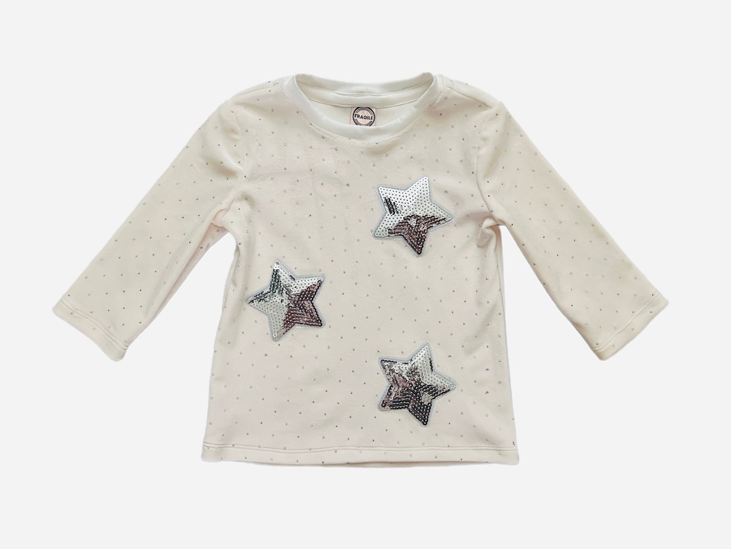 Girls Sparkle and Shine Fleece Top