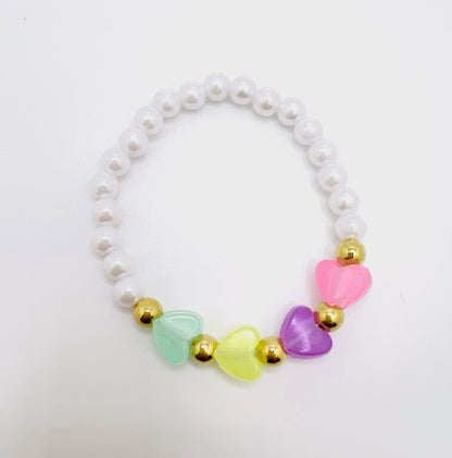 Small Beaded Girls Bracelet