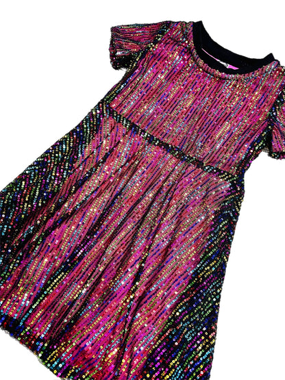 Pink Disco Sparkle Girls Dress