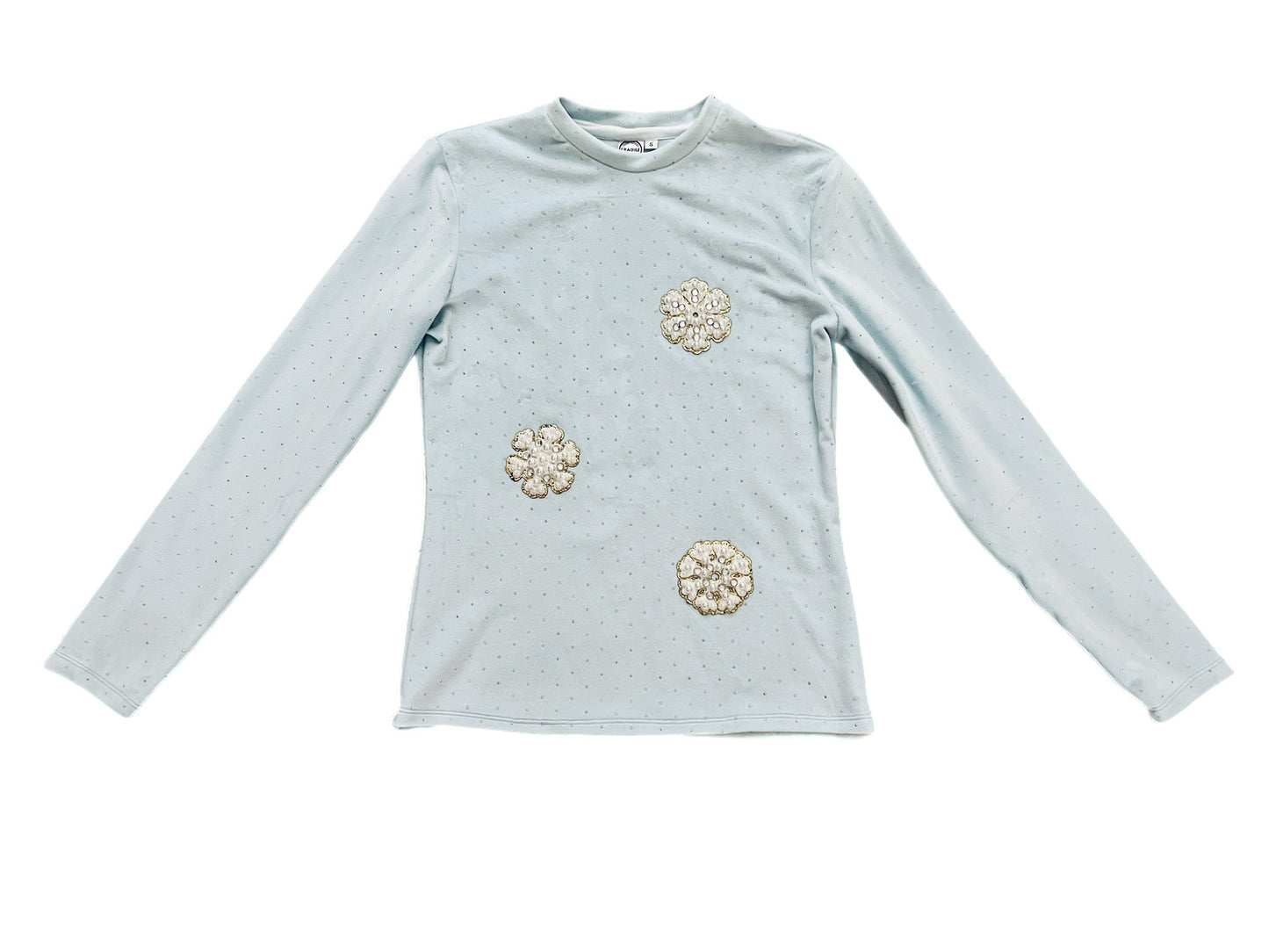 Womens Sparkle and Shine Fleece Top