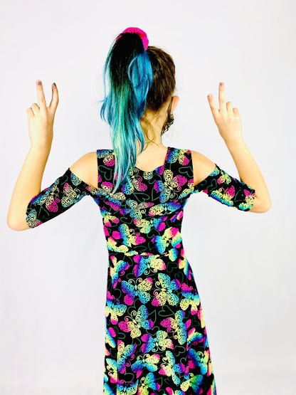 Rainbow Butterfly Dress