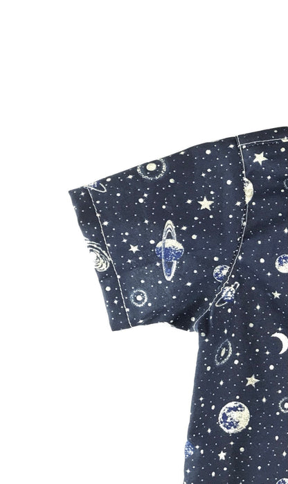 Space Case Button Down Dress Shirt