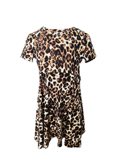 Cute and Chic Leopard Print Dress