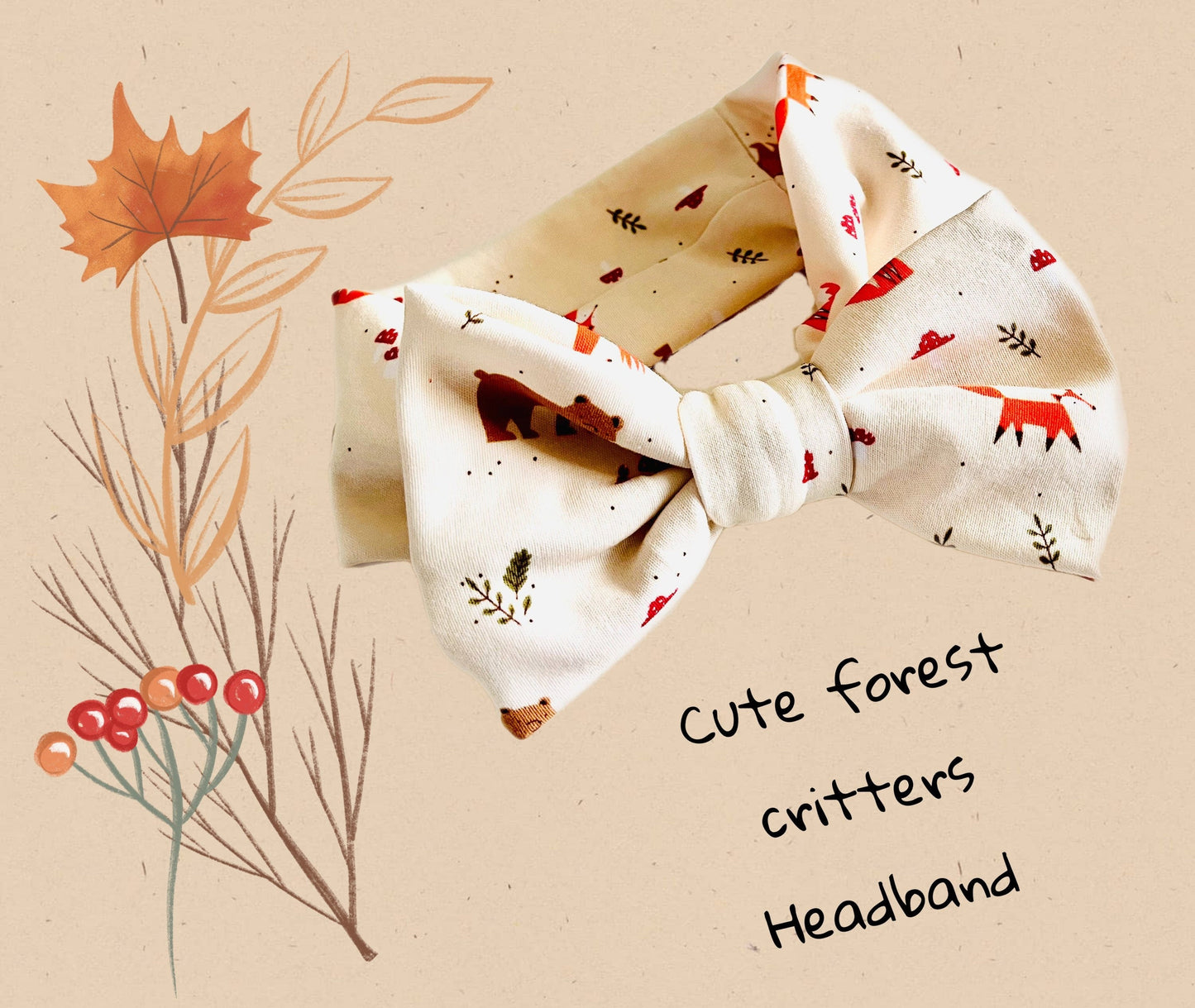 Cute Little Critters Headband